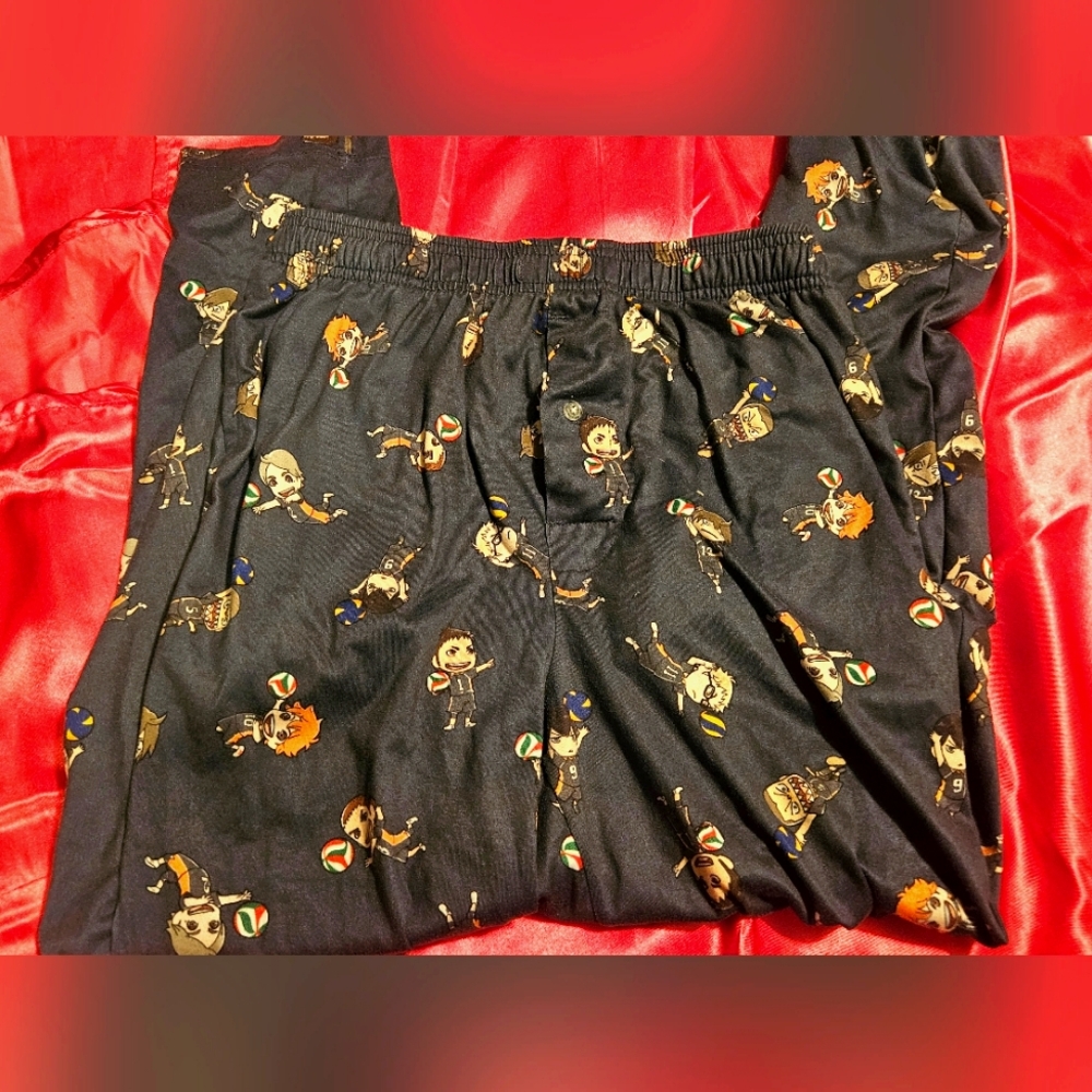 BoxLunch/Hot Topic Haikyuu! XS Pajama Pants | CAN FIT A SMALL, MAYBE A MEDIUM